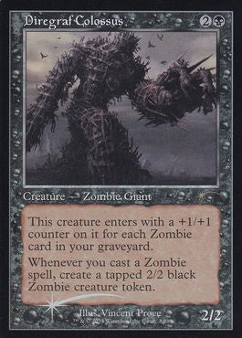 戦墓の巨人/Diregraf Colossus [Secret Lair] [FOIL]