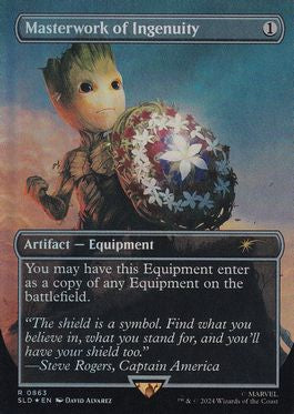 創意工夫の傑作/Masterwork of Ingenuity[Secret Lair][FOIL]