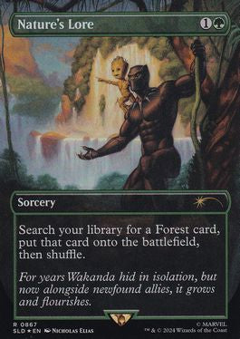 自然の知識/Nature's Lore [Secret Lair][FOIL]