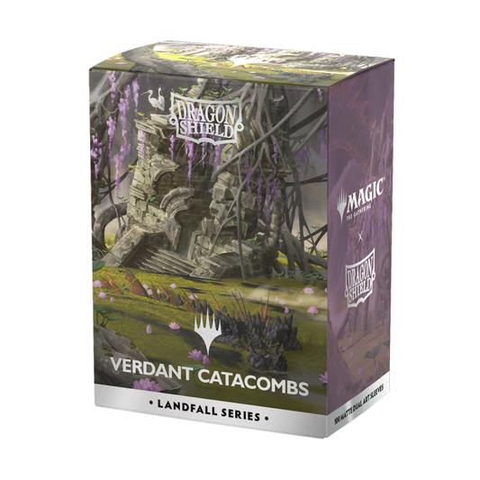 ドラゴンシールド Landfall Series - Verdant Catacomb License Sleeves 100枚入り [AT-16504] ※ゆうパケット不可