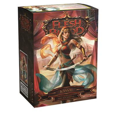 ドラゴンシールド Flesh & Blood - Kassai - Matte Art Sleeves  100枚入り [‎AT-16090]