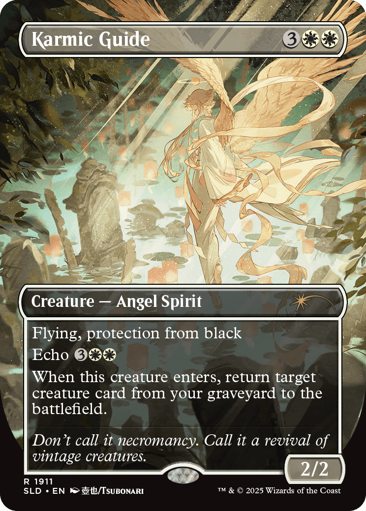 霊体の先達/Karmic Guide [Secret Lair][FOIL]