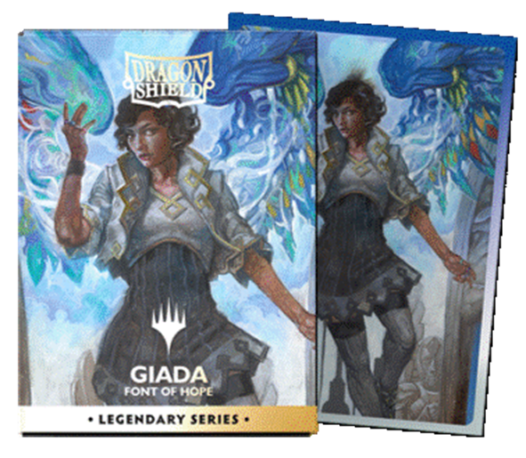 】【予約商品】ドラゴンシールド Giada, Font of Hope Sleeves - Standard size - Dual Art 100枚入り [AT-16540] ※ゆうパケット不可