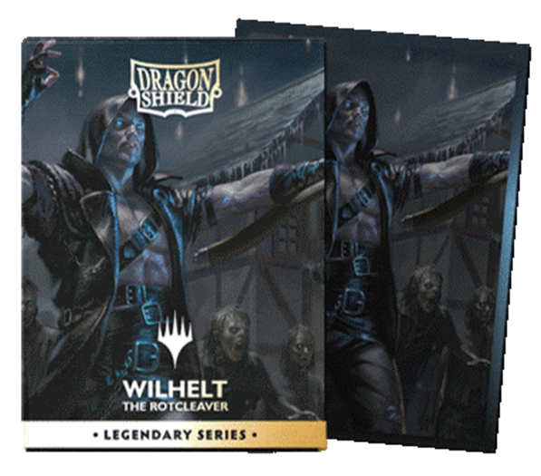【予約商品】ドラゴンシールド Wilhelt, the Rotcleaver Sleeves - Standard size - Dual Art 100枚入り [AT-16539] ※ゆうパケット不可