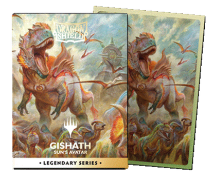 【予約商品】ドラゴンシールド Gishath, Sun´s Avatar Sleeves - Standard size - Dual Art 100枚入り [AT-16541] ※ゆうパケット不可