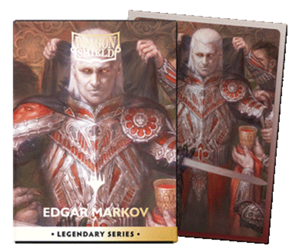 【予約商品】ドラゴンシールド Edgar Markov Sleeves - Standard size - Dual Art 100枚入り [AT-16537] ※ゆうパケット不可