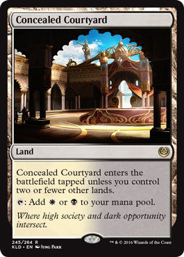 秘密の中庭/Concealed Courtyard [KLD] [FOIL]