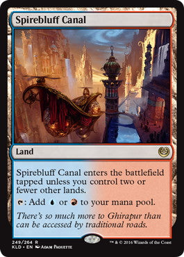 尖塔断の運河/Spirebluff Canal [KLD] [FOIL]