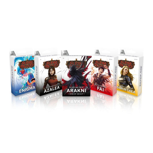 【予約】【３月上旬予定】シルバーエイジ チャプター2 構築済みデッキ5種セット※ゆうパケット不可