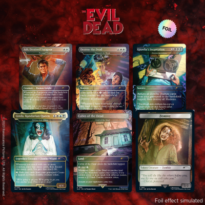 Secret Lair「Secret Lair x The Evil Dead Foil Edition」