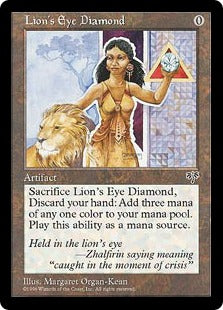 ライオンの瞳のダイアモンド/Lion's Eye Diamond [MIR][NM-][1022]