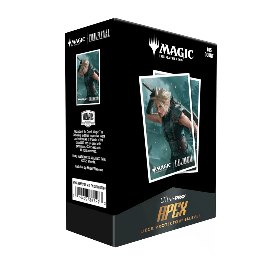 Ultra・PRO ウルトラプロ MTG FF マジック APEX エイペックス デッキプロテクタースリーブ[クラウド/Cloud, Planet's Champion]［ユニバースビヨンド・ファイナルファンタジー］※ゆうパケット不可