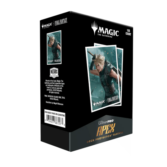 Ultra・PRO ウルトラプロ MTG FF マジック APEX エイペックス デッキプロテクタースリーブ[クラウド/Cloud, Planet's Champion]［ユニバースビヨンド・ファイナルファンタジー］※ゆうパケット不可