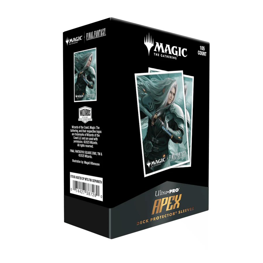 Ultra・PRO ウルトラプロ MTG FF APEX エイペックス デッキプロテクタースリーブ[セフィロス/Sephiroth, Planet’s Heir][ユニバースビヨンド・ファイナルファンタジー]※ゆうパケット不可