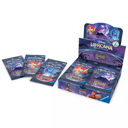 ディズニー･ロルカナ･TCG 日本語版 ブースターパック 逆襲のアースラ DP-BOX １カートン（15BOX） ※ゆうパケット不可