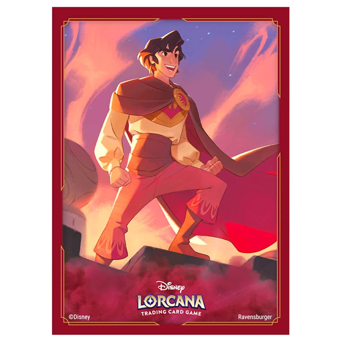ディズニー･ロルカナ･TCG 日本語版 公式カードスリーブ｢アラジン 無法の英雄｣