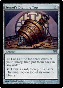師範の占い独楽/Sensei's Divining Top [CHK][FOIL]