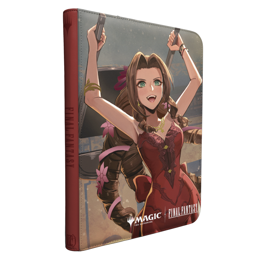 【早期予約割引6/7(日)まで】【予約商品】FINAL FANTASY「エアリス・ゲインズブール」9ポケットジッパー式プロバインダー 9-Pocket Zippered Premium Pro-Binder