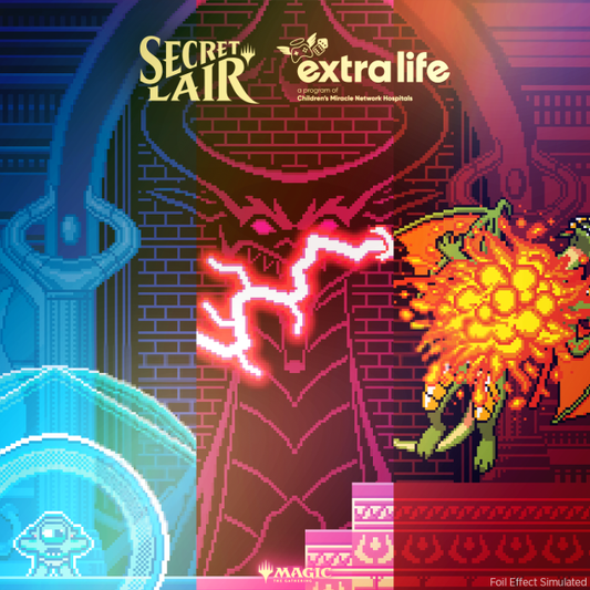 Secret Lair「Pixel Perfect | Extra Life 2024 Foil Edition」