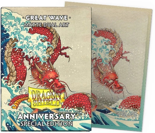 ドラゴンシールド  MATTE-DUAL-ART-GREAT WAVE 100枚入り [AT-12117] ※ゆうパケット不可