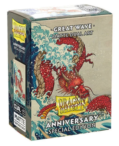 ドラゴンシールド  MATTE-DUAL-ART-GREAT WAVE 100枚入り [AT-12117] ※ゆうパケット不可