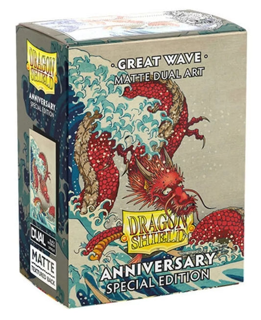 ドラゴンシールド  MATTE-DUAL-ART-GREAT WAVE 100枚入り [AT-12117] ※ゆうパケット不可