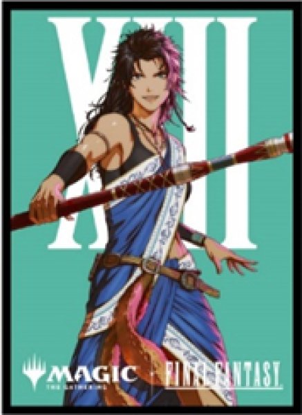FINAL FANTASY プレイヤーズカードスリーブ 「キャラクター」ボーダーレス版「恐れなきルシ、ファング」 80枚入り [MFS-14]