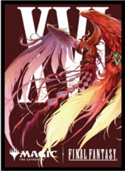 FINAL FANTASY プレイヤーズカードスリーブ 「キャラクター」ボーダーレス版「火の召喚獣、フェニックス」 80枚入り [MFS-17]