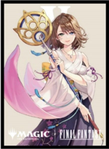 FINAL FANTASY プレイヤーズカードスリーブ 「キャラクター」ボーダーレス版「大召喚士、ユウナ」 80枚入り [MFS-12]