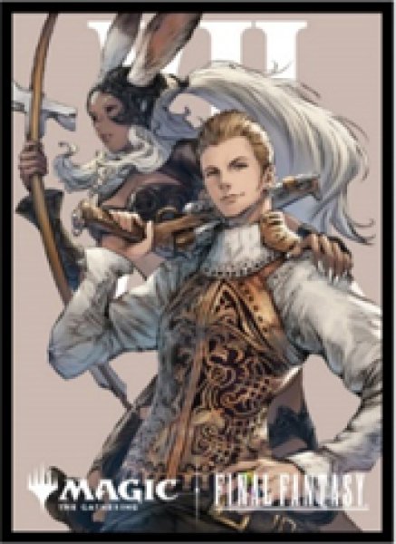 FINAL FANTASY プレイヤーズカードスリーブ 「キャラクター」ボーダーレス版「空賊バルフレアとフラン」 80枚入り [MFS-13]