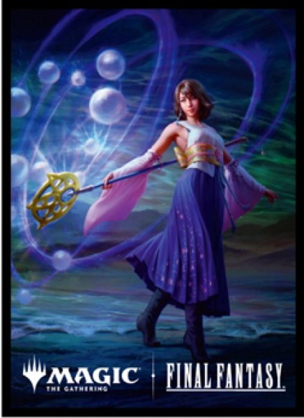 【予約商品】FINAL FANTASY プレイヤーズカードスリーブ 「ユウナの魔法「ホーリー」」 80枚入り [MFS-42]