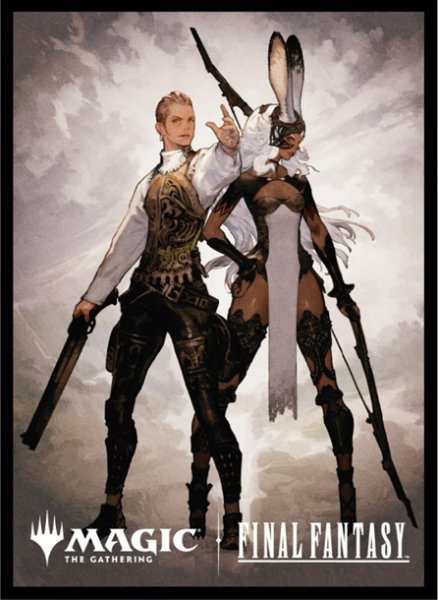 FINAL FANTASY プレイヤーズカードスリーブ 「FINAL FANTASY・アーティスト」ボーダーレス版 「空賊バルフレアとフラン」 80枚入り [MFS-52]