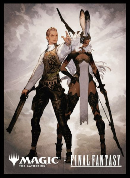 FINAL FANTASY プレイヤーズカードスリーブ 「FINAL FANTASY・アーティスト」ボーダーレス版 「空賊バルフレアとフラン」 80枚入り [MFS-52]