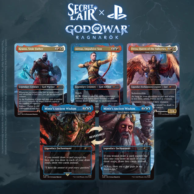 【予約商品】「Secret Lair x God of War: Norse」[NonFoil版]