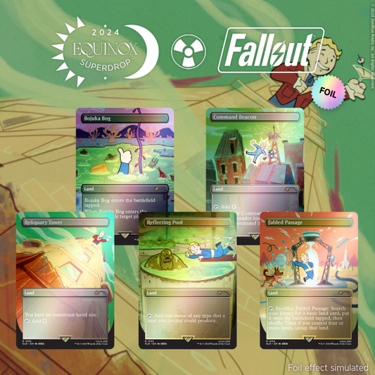 Secret Lair 「 Secret Lair X Fallout:POINTS OF INTEREST Foil Edition 」