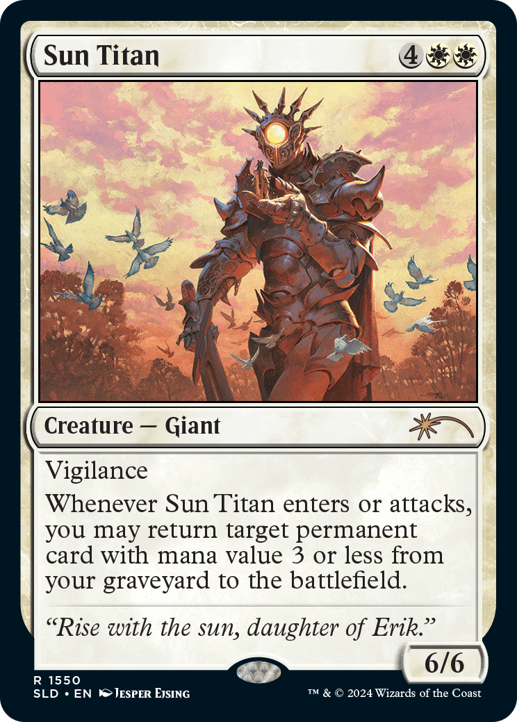 太陽のタイタン/Sun Titan [Secret Lair][FOIL]
