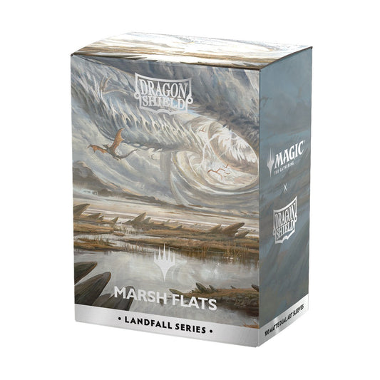 ドラゴンシールド Landfall Series - Marsh Flats License Sleeves 100枚入り [AT-16505] ※ゆうパケット不可