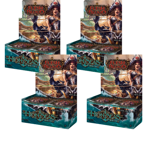蒼海の秘宝/High Seas 日本語版ブースターBOX１カートン（4BOX） ※ゆうパケット不可