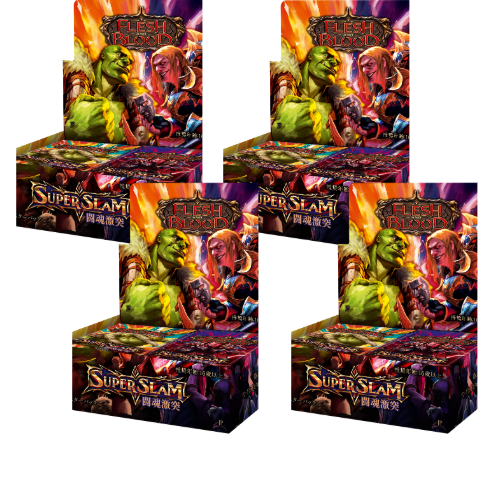 闘魂激突/Super Slam 日本語版ブースターBOX１カートン（4BOX） ※ゆうパケット不可