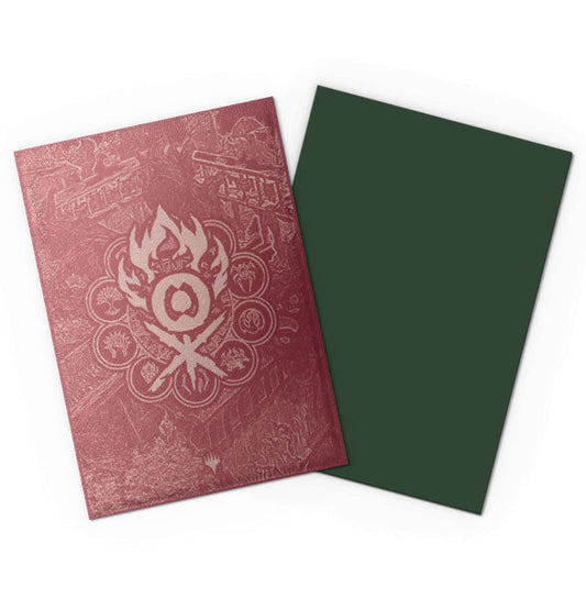 【予約商品】ドラゴンシールド Gruul Clans License Sleeves - Standard size - Matte Dual 100枚入り [AT-16511] ※ゆうパケット不可