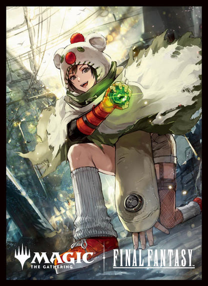 【早期予約割引7/13(月)まで】【予約商品】FINAL FANTASY プレイヤーズカードスリーブ 「チョコボ・バンドル」ボーダーレス版「マテリアルハンター、ユフィ」 80枚入り [MFS-67]