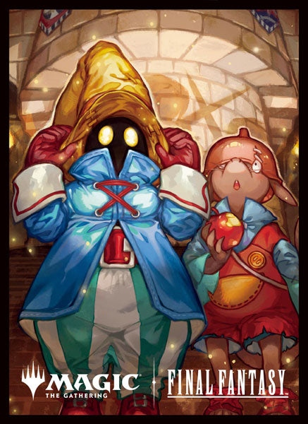 【早期予約割引7/13(月)まで】【予約商品】FINAL FANTASY プレイヤーズカードスリーブ 「チョコボ・バンドル」ボーダーレス版「迷える黒魔道士、ビビ」 80枚入り [MFS-69]