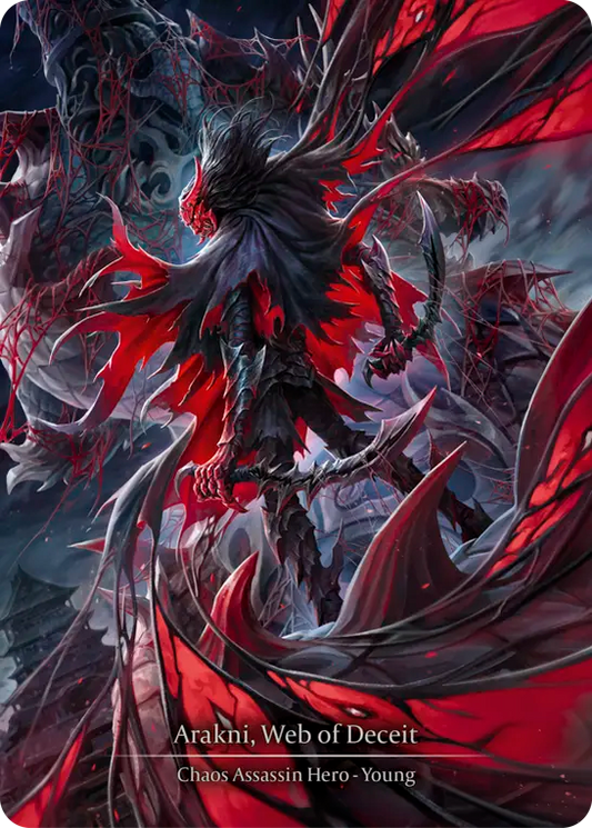 [Chaos Assassin]欺瞞の巣、アラクニ/Arakni, Web of Deceit [HNT][Cold Foil][Marvel]