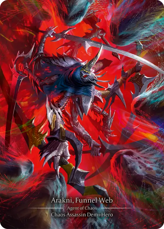 [Chaos Assassin]凶牙蜘蛛のアラクニ/Arakni, Funnel Web [HNT][Cold Foil][Marvel]