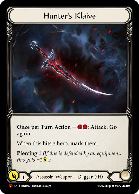 [Assassin]狩人のクレイヴ/Hunter's Klaive [HNT]
