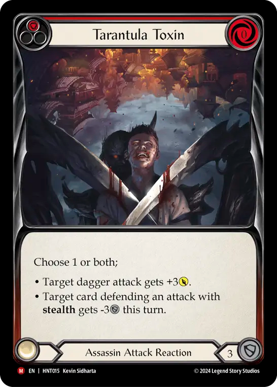 [Assassin]タランチュラの毒素/Tarantula Toxin [HNT][Rainbow Foil]