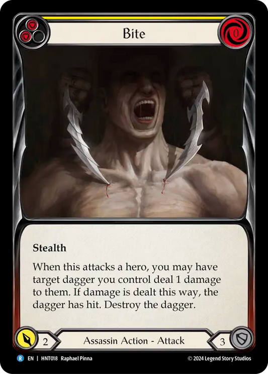 [Assassin]咬傷/Bite [黄][HNT][Rainbow Foil]