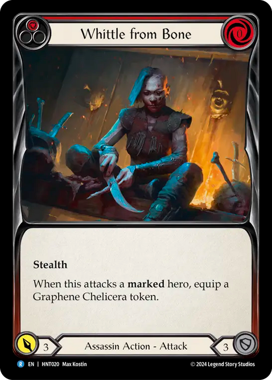 [Assassin]骨研ぎ/Whittle from Bone [赤][HNT][Rainbow Foil]