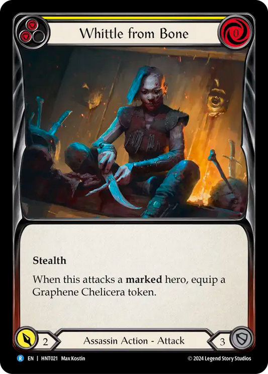 [Assassin]骨研ぎ/Whittle from Bone [黄][HNT][Rainbow Foil]