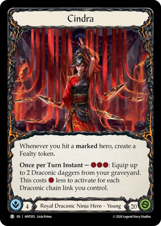 [Royal Draconic Ninja]シンドラ/Cindra [HNT]